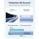 ESR Classic Hybrid Kickstand MagSafe vāciņš priekš iPhone 18 Pro / 17 Pro, matēts gaiši zils