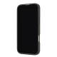Audi Carbon Fiber Sport Red Circle MagSafe vāciņš iPhone 16 Pro Max - Melns