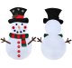 Filca sniegavīrs diy | Felt snowman