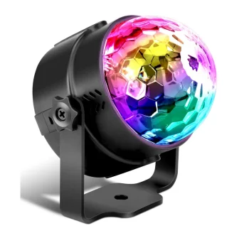 LED Диско Шар | RGB Magic Crystal Disco Ball Party Lightning