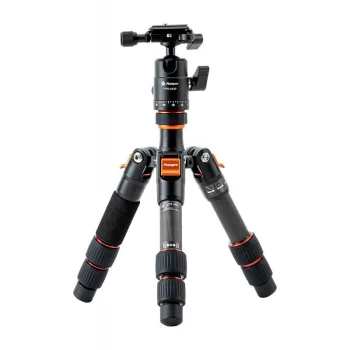 Fotopro X-go mini 2 oglekļa šķiedras statīvs ar FPH-42QP lodveida galvu