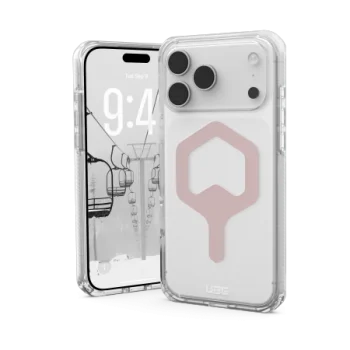 Чехол UAG Plyo MagSafe для iPhone 17 Pro Max - прозрачный розовый