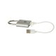 Электронный навесной замок с отпечатком пальца, IP56, USB