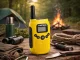 Rāciju komplekts Baofeng BF-T6 2km rādiuss 1500mAh, dzeltens