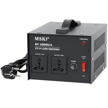 Sprieguma pārveidotājs 110V - 220V / 220V - 110V, 1000 VA