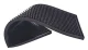 Bāra Trauku Žāvēšanas Paklājiņš, Melns | Universal Non-Slip Bar Service Mat Dish Drying Pad