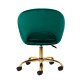 Swivel Beauty Salon Chair 4Rico QS-MF18G Velvet, Green