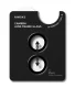 Ringke Camera Frame Protector kameras aizsargstikls iPhone Duo, melns, 2 gab.
