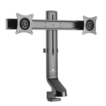 Maclean MC-854 Dual Monitor Desk Mount, 17"-27", VESA, Black