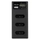 Trīskanālu akumulatoru lādētājs Newell CD-USB-C priekš Sony NP-BX1