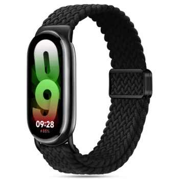Tech-Protect NylonMag Strap for Xiaomi Smart Band 8 / 9 / NFC, Black