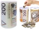 Metāla Naudas Kaste Krājkasīte, Brūns | Metal Piggy Bank Money Box Can