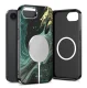 Tech-Protect Lamano MagSafe vāciņš iPhone 16e / 17e, Black and Green