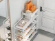 Apavu plaukts ar 5 līmeņiem 59 x 22 x 82 cm, balts