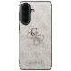 Guess Leather 4G Metal Logo vāciņš Samsung Galaxy A37 5G, rozā