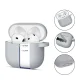 Чехол Tech-Protect Silicone Hook для AirPods 4 серый