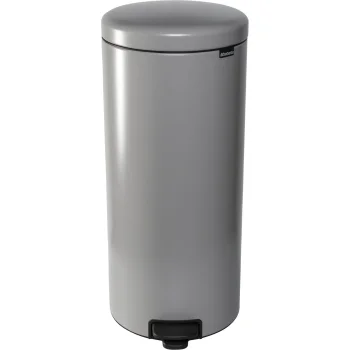 Мусорное ведро с педалью Brabantia NewIcon, 30 л, Soft Grey