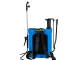 2-in-1 Battery & Manual Backpack Sprayer, 16L, 3 Nozzles, Blue