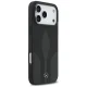 Чехол Mercedes для iPhone 17 Pro Max Leather The Move MagSafe, черный