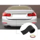 Car Rear Bumper Protector Strip, 104 cm, Black
