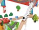 Bērnu Spēļu Rotaļu Koka Dzelzceļš Vilciena Sliežu Trase ar Vilcieniem, 88 elementi | Kid\'s Wooden Railway Train...