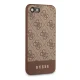 Guess 4G Stripe Case for Apple iPhone 7 / 8 / SE 2020 / SE 2022, Brown