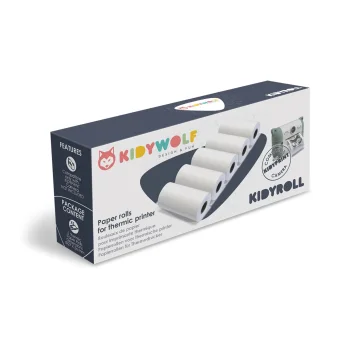 Рулоны термобумаги Kidywolf Kidyroll для камеры Kidyprint 5 шт.