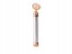 Rose Quartz Face and Neck Vibrating Massager Roller with Two Nozzles