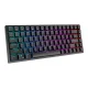 Беспроводная механическая клавиатура Royal Kludge RK84 RGB, красный...