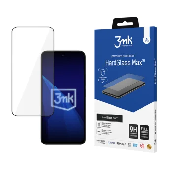 3mk HardGlass aizsargstikls Xiaomi Redmi Note 15 4G / 5G, melns