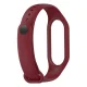 Ремешок Telcon для Xiaomi Mi Band 5 / Mi Band 6, бордовый