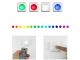 Беспроводные RGB LED ночные лампы с пультом – 2 шт.