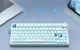 Беспроводная механическая клавиатура ONIKUMA MT706 Белая QWERTY