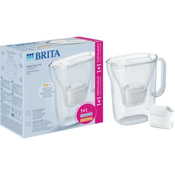Фильтр-кувшин для воды Brita Style Essential 2.4 л с 2 картриджами, белый
