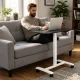 Регулируемый мобильный стол для ноутбука ModernHome (71x48 см, черный)