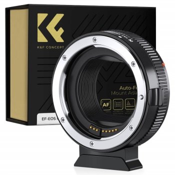 K&F Concept Bayonet Adapter Canon EF to Canon RF