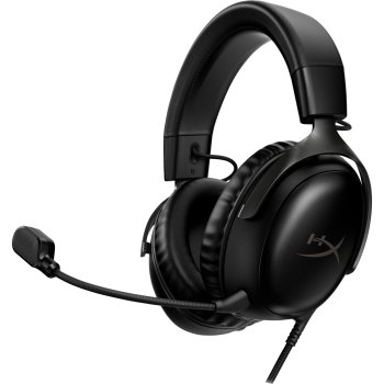 HyperX Cloud III spēļu austiņas, melnas