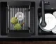 Expandable Basket Strainer Colander Over the Sink for Vegetables and Fruits Washing