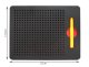 KRUZZEL Magnetic Dot Art Drawing Board with Stylus, Black
