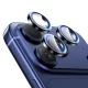 Tech-Protect Camring Fit+ kameras aizsargstikls iPhone 14-17 Pro / Max, melns