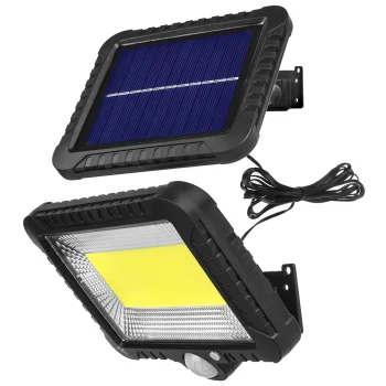 Solārais LED prožektors ar kustības sensoru Maclean MCE438 5W 400lm IP44 6000K