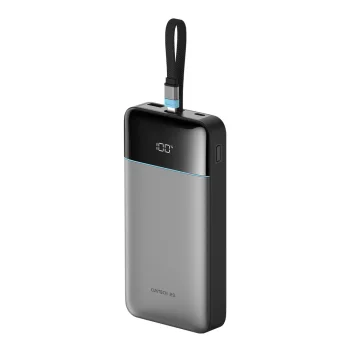 Внешний аккумулятор Cuktech LPB252N 120W 25000mAh с кабелем USB-C серый