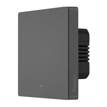 Viedais Wi-Fi sienas slēdzis Sonoff M5 1C, 1 kanāls, pelēks