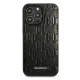 Karl Lagerfeld Monogram Plaque vāciņš iPhone 13 / 13 Pro, melns