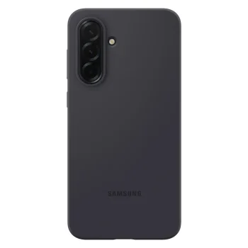 Samsung silikona maciņš EF-PA366CBEGWW priekš Galaxy A36 5G - melns | Silicone Case Black