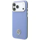 Guess Grained Round Strass Logo MagSafe vāciņš iPhone 18 Pro Max / 17 Pro Max, melns