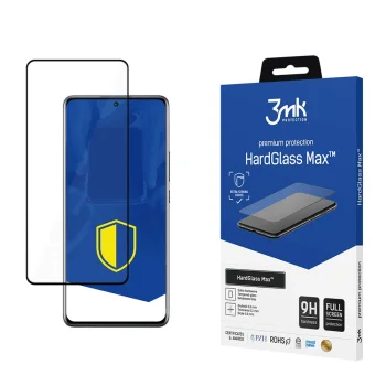 3Mk Protection HardGlass Max aizsargstikls Xiaomi 12 Pro / 13 Pro, melns