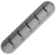 Kabeļu organizators pelēks | Cable organizer gray