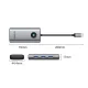 Dokstacija Orico PW11 6-in-1 USB-C HDMI 4K RJ45 2.5G PD 100W pelēka