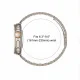 Браслет Tech-Protect Stainless для Apple Watch 44/45/46/49 мм, серебристо-золотистый